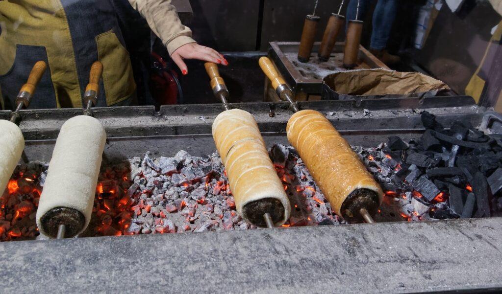 La tradizionale Chimney Cake