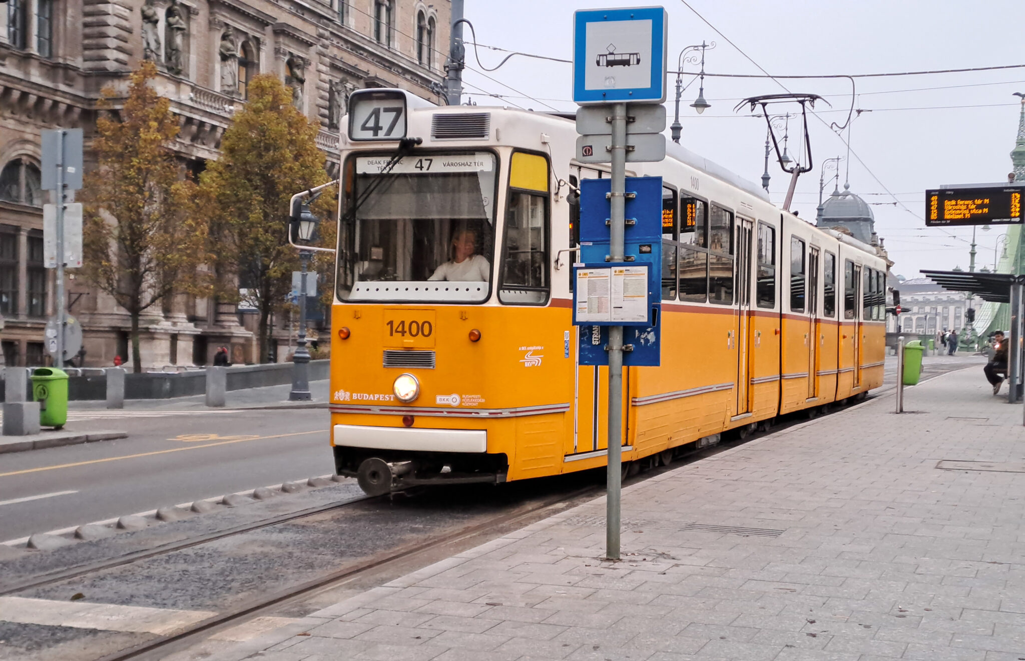 tram a budapest
